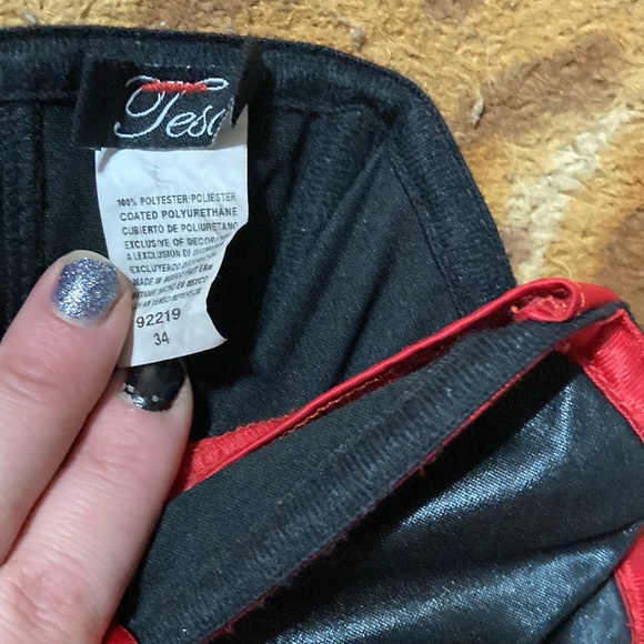 NWOT Corset in Black w/ Red Laces - Picture 7 of 7